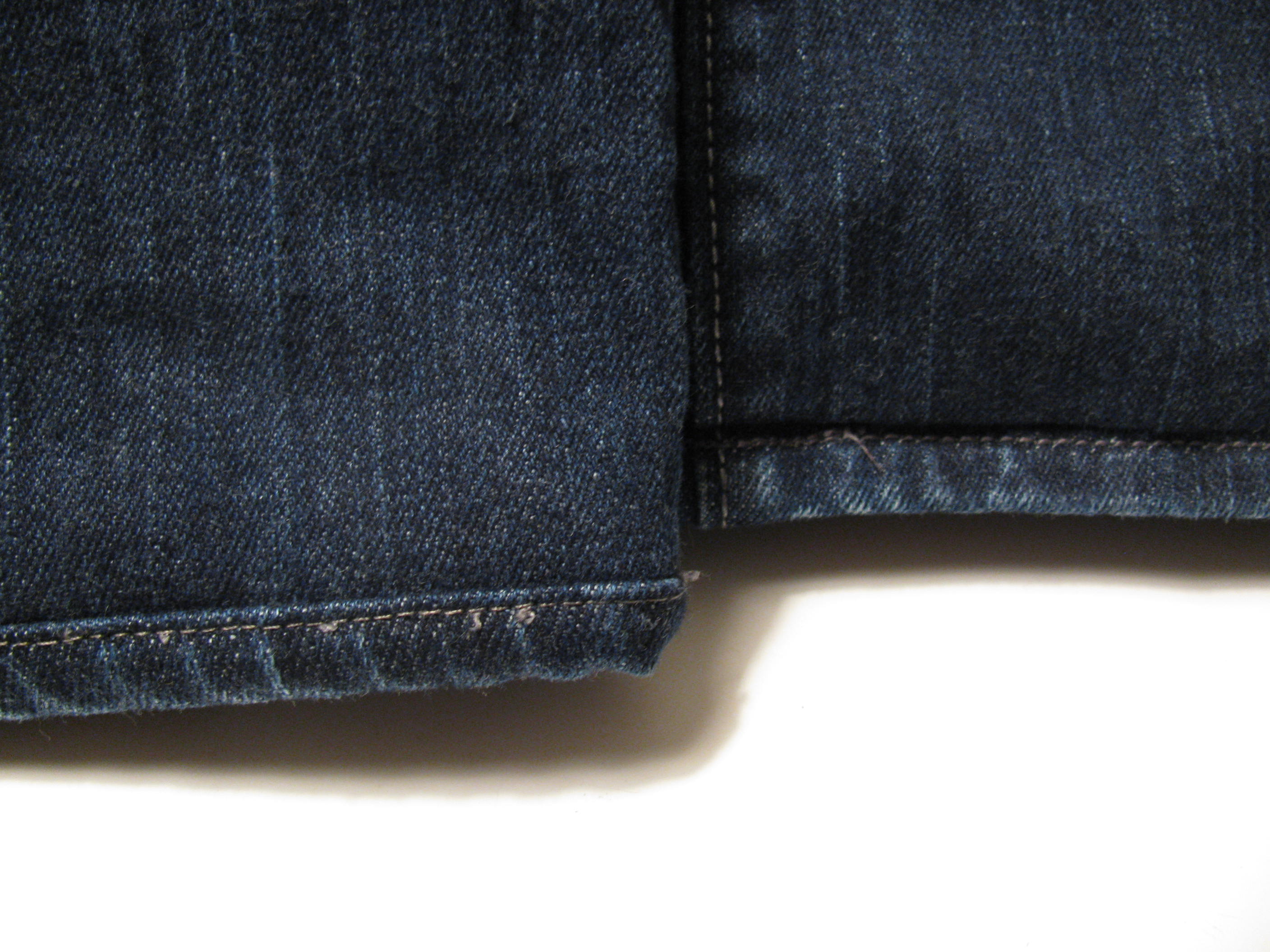 How To Hem Jeans Using The Original Hem – The Sewing Garden