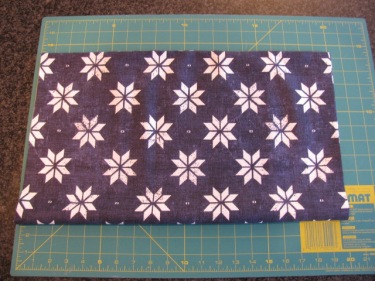 9156, blue and white star fabric for outdoor pillow, one piece pillow cover