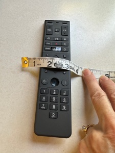 5182, measuring the width of the remote for the armchair caddy